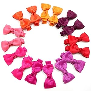 assorted colors hair decor
