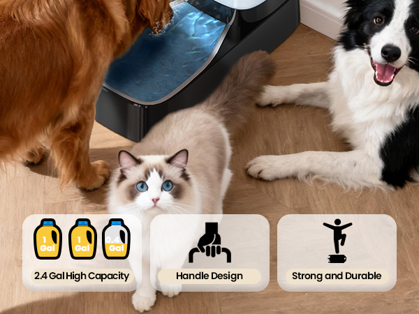 dog water bowl dispenser