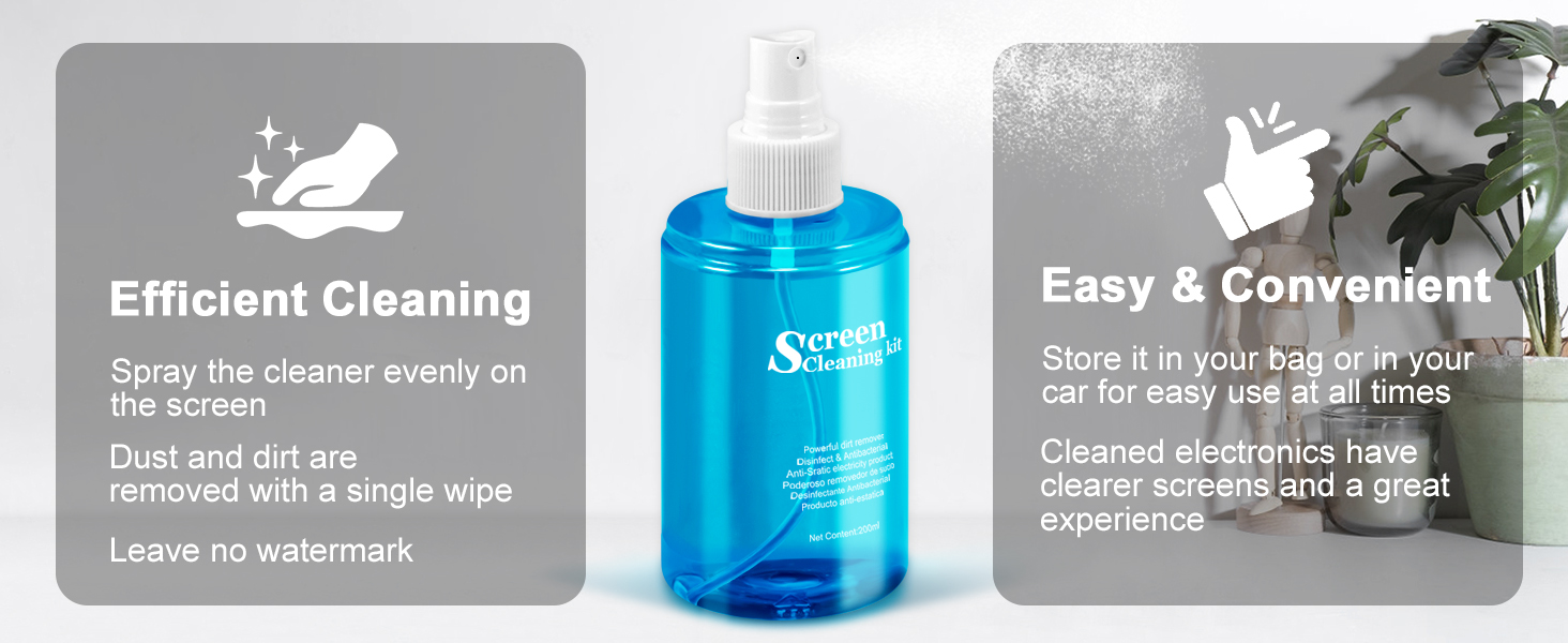 screen cleaner for car display