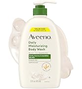 Aveeno Daily Moisturizing Body Wash for Normal to Dry Skin, Sensitive Formula with Prebiotic Oat,...