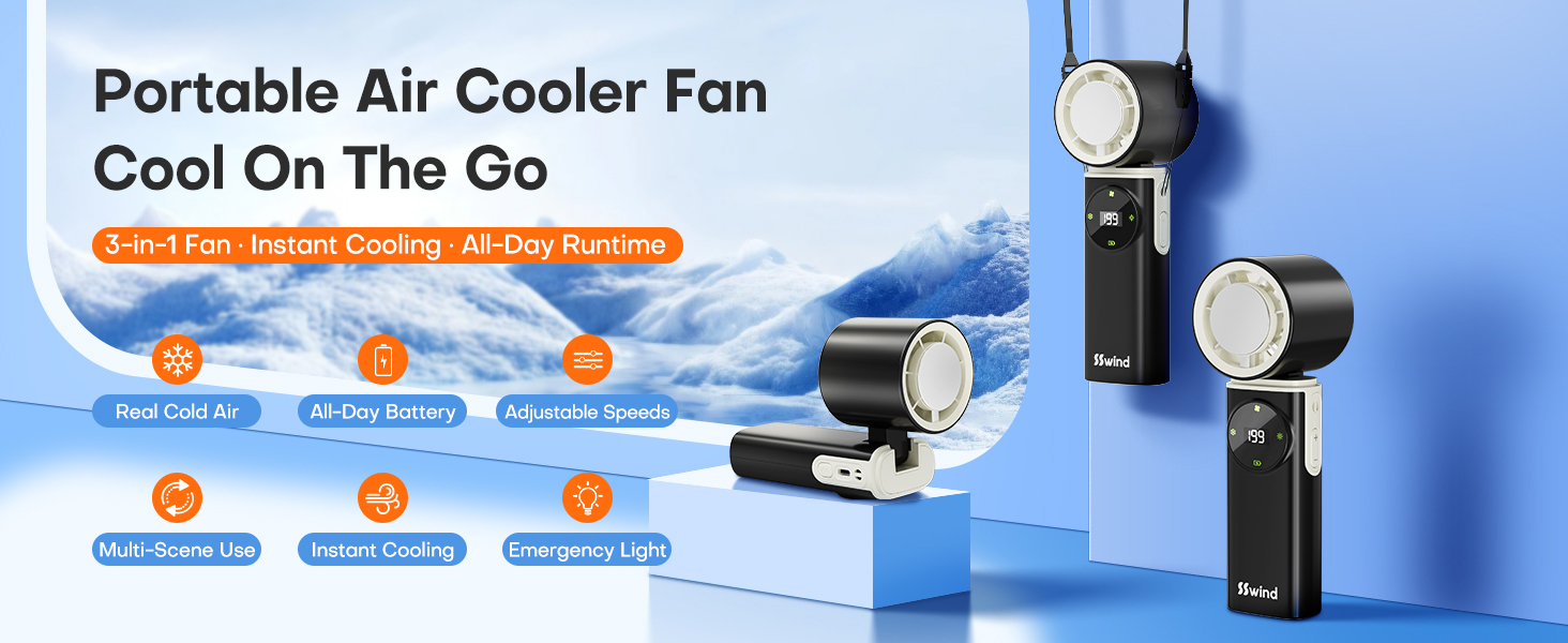 handheld fan