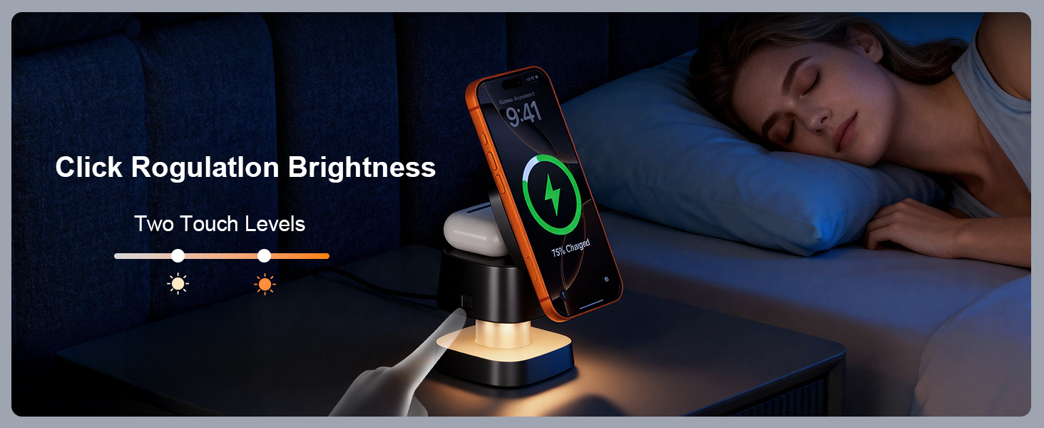 3 in 1 Wireless Charging Station
