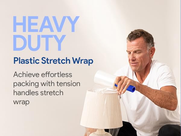 Moving boxes plastic film stretch wrap 1500 80 gauge 20 micron bubble wrap tape