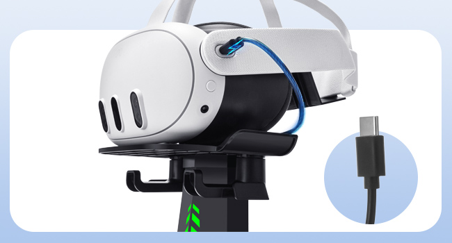VR Charging Stand for Meta Quest 3