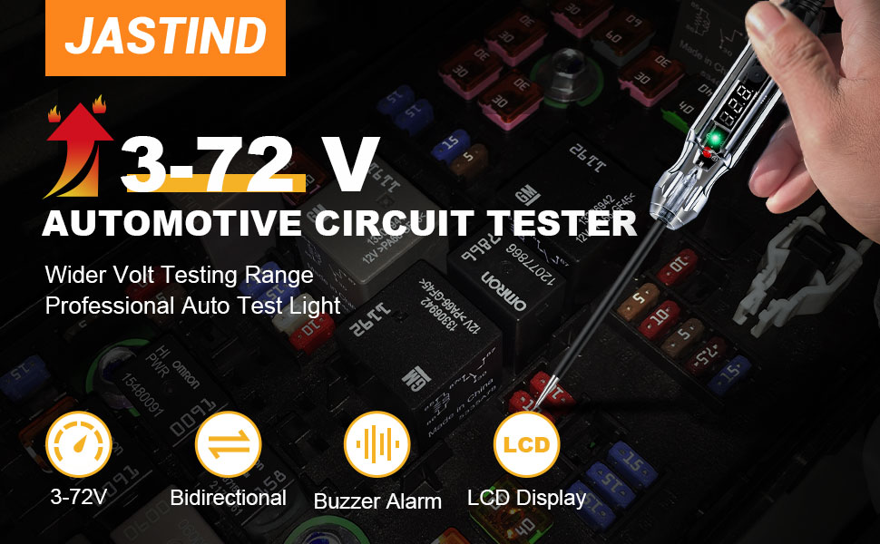 3-72V automotive test light