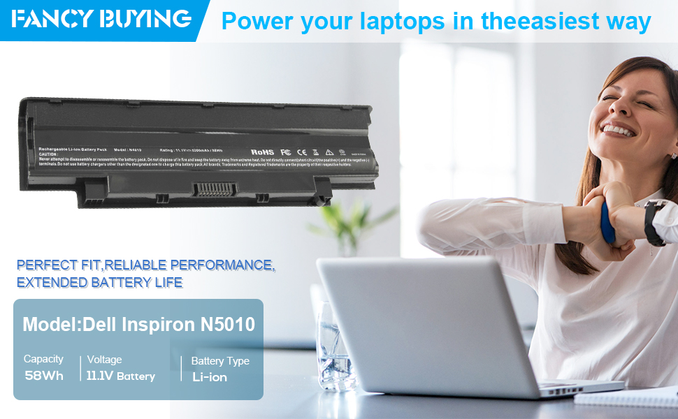 J1KND WT2P4 07XFJJ 04YRJH 06P6PN 383CW battery