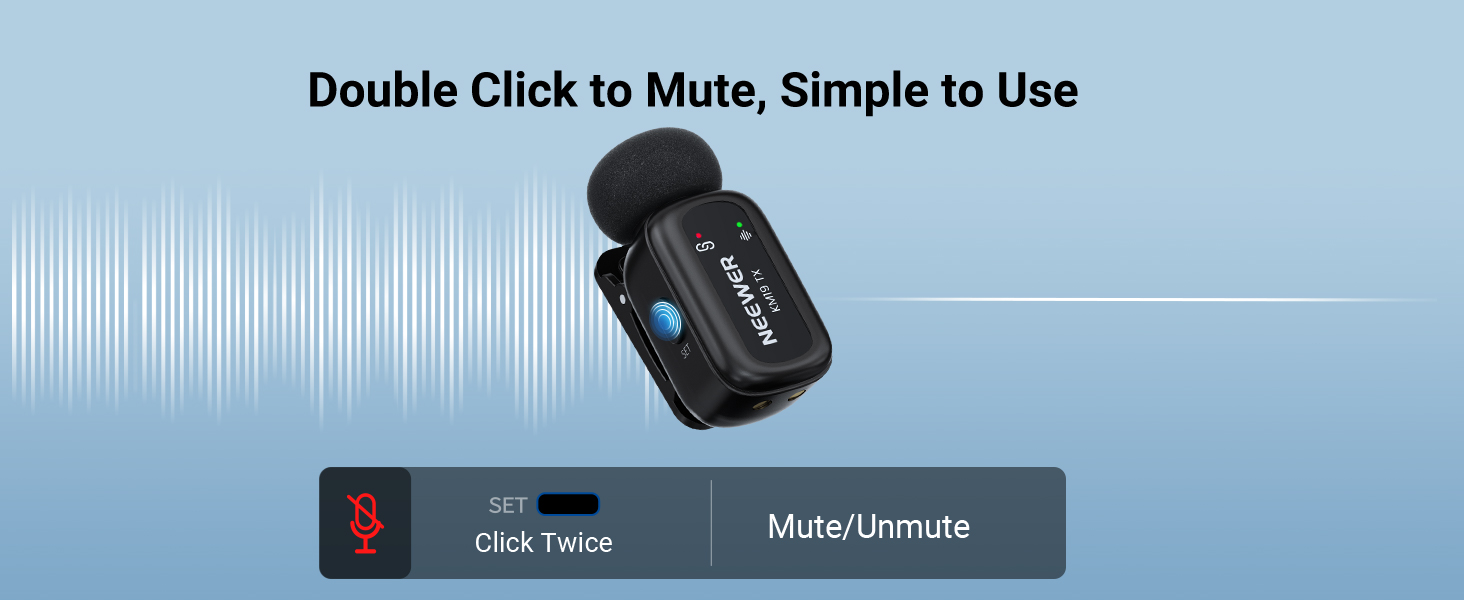 Double Click to Mute, Simple to Use