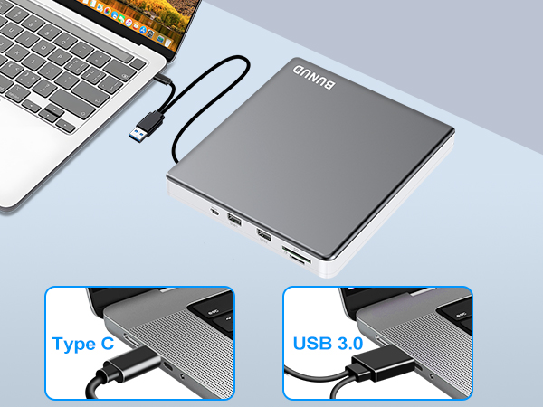 usb external cd dvd drive for laptop CD DVD +/-RW mac linux sd/tf card reader pc computer