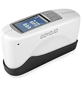 GOYOJO Three Angles Gloss Meter 20º 60º 85º Precision Glossmeters with Calibration Board, for Mea...