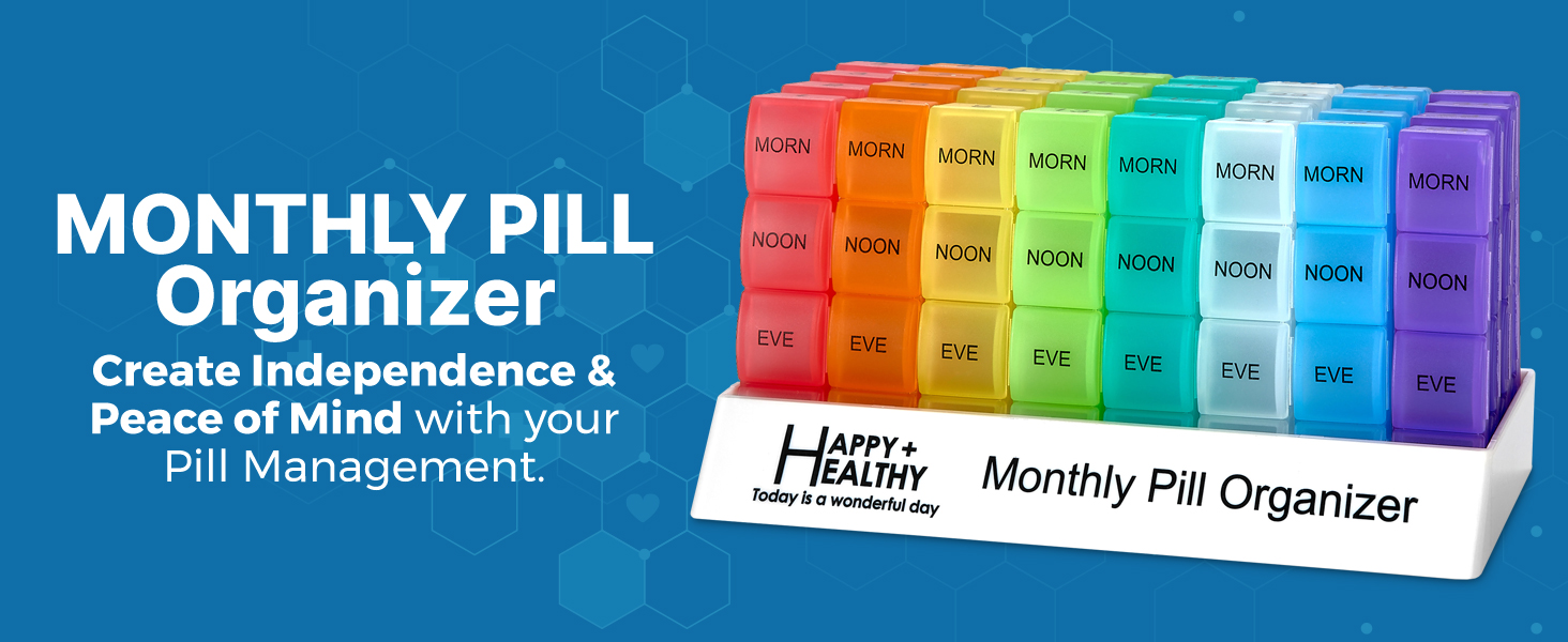 Monthly Pill Organizer