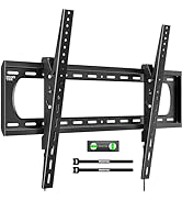 monTEK Heavy Duty Tilting TV Wall Mount for 60–120” Large TVs up to 300 lbs, 4X Safety Tested, 10...