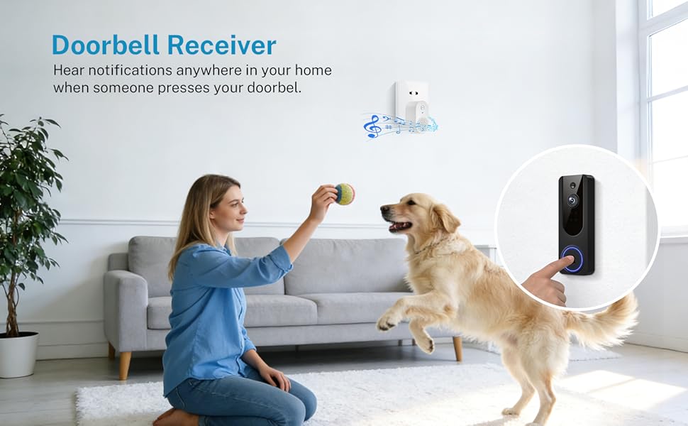 video doorbell wireless Include Indoor Receiver