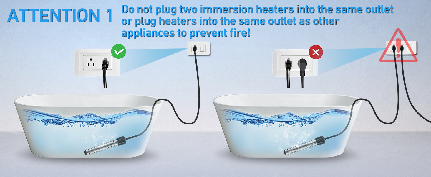 immersion water heater