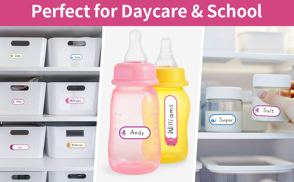 Labels for Kids Stuff Daycare