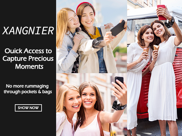 XANGNIER Clip and Go Strap for Phone with Wallet Crossbody