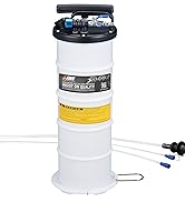 EWK 6.5L Pneumatic/Manual Oil Extractor, Oil Change Pump for Automotive Fluids Vacuum Evacuation,...