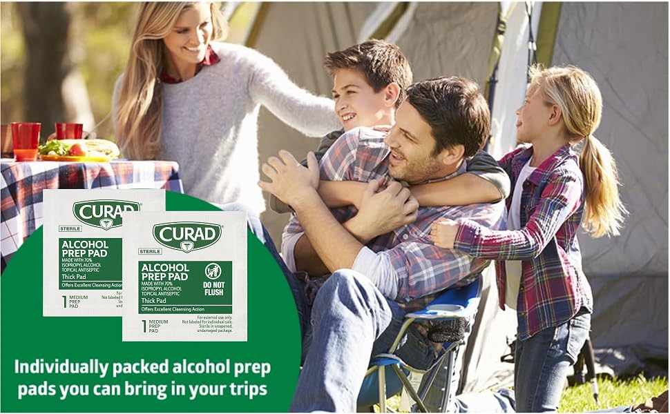 CURAD Prep Pads