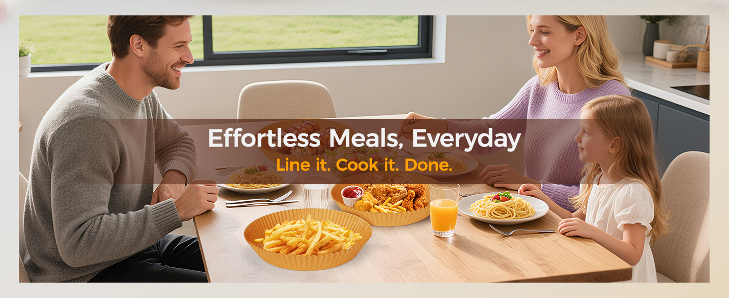 air fryer liners round