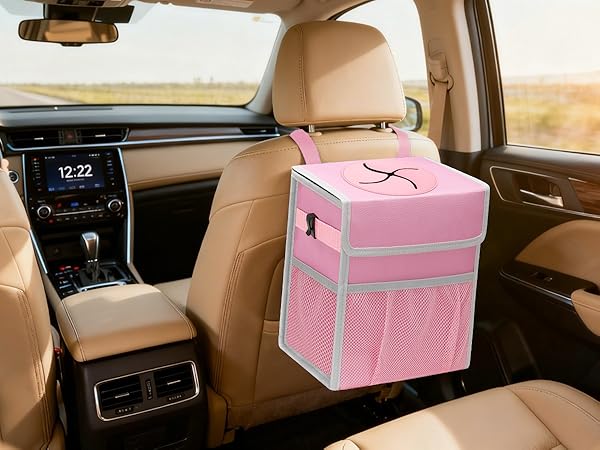 car trash bin