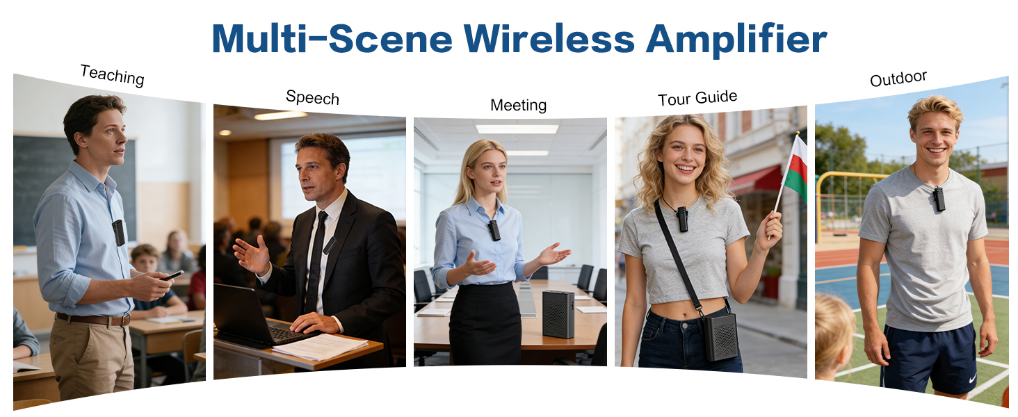 Multi-scene wireless amplifier