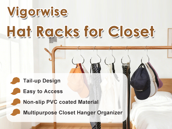 Vigorwise Hat Racks for Closet