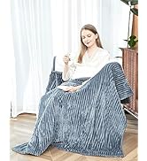 SNUGSUN Heated Blanket Throw Size, Soft and Cozy Electric Heating Blanket for Bed, Automatic Safe...