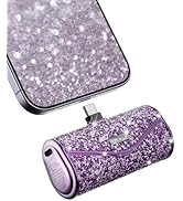 iWALK Upgraded Sparkly Portable Charger 22.5W, 5000mAh Power Bank for iPhone 17/16/15 Series, Min...