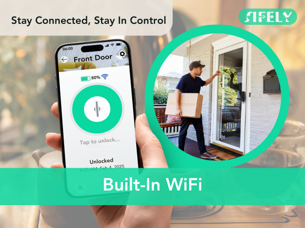 Sifely S Wifi Black built in wifi