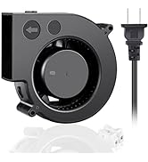 Wderair 97mm x 33mm Dual Ball EC Centrifugal Blower Fan AC 110V 115V 120V 220V 240V for DIY Cooli...