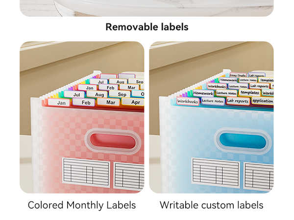 ThinkTex 26 Pockets Expanding File Folder