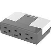 GIDEON Refrigerator Surge Protector, 3 Outlet Surge Protector for Home Appliances with Voltage Pr...