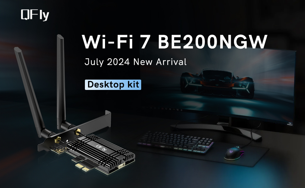 WiFi 7 intel BE200 wireless card