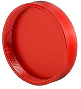 M42 x 0.75 Professional Telescope Eyepiece Lens Dust Cover, Portable Metal Protective Cap Aluminu...