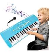 Toy Piano Keyboard for Kids Upgrade Electric Pianos Toys for 3 4 5 6 7 8 Year Old Girls Boys Begi...