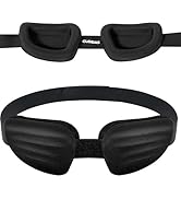 CLOZIA Sleep Mask for Men Women, Adjustable Sleeping Eye Mask, 100% Blocking Eye Masks for Sleep,...