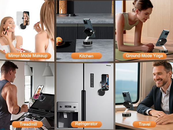 vacuum suction phone holder