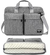 KINGSLONG Slim 17.3 inch Laptop Bag Sleeve Carrying Case with Shoulder Strap, Notebook Ultrabooks...