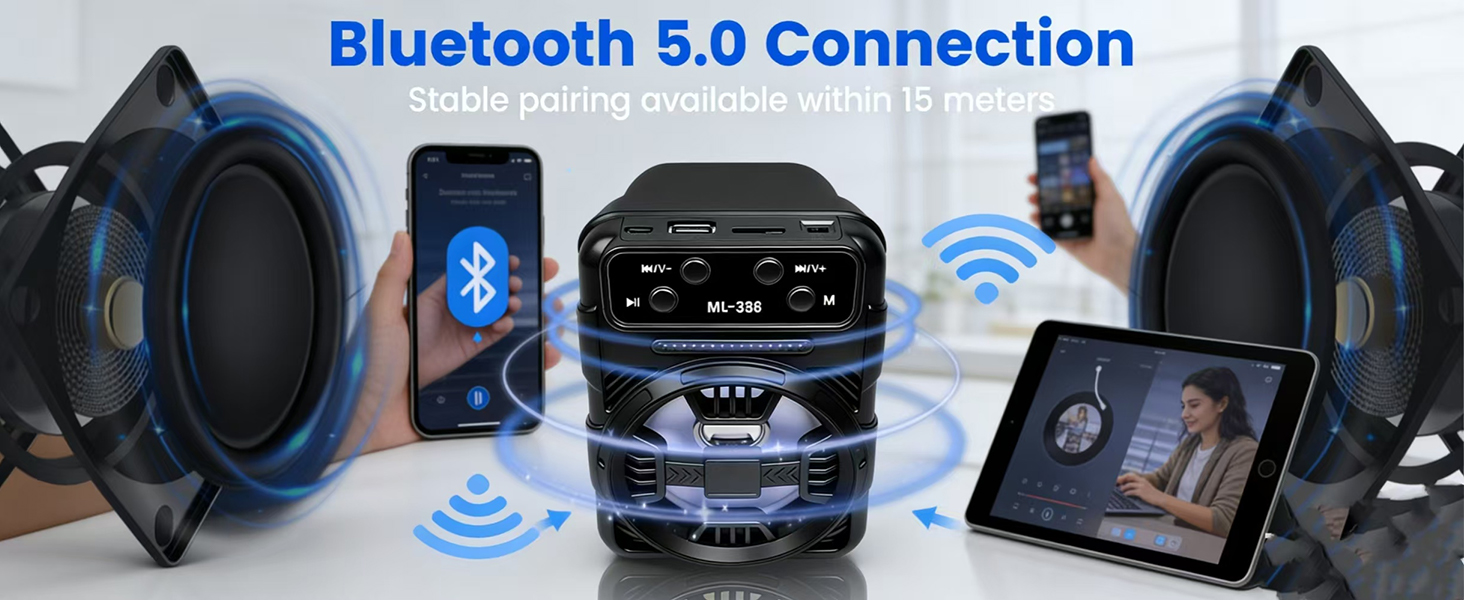 portable blurtooth speaker,buletooth wireless speaker pluetooth speaker with FM
