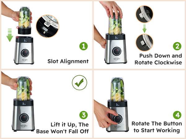 Blender and Food Processor Combo for kitchen
