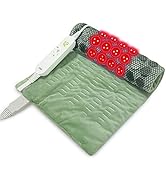 Red Light Heating Pad for Back Pain Relief, Jade Stone Heating Pad, 14"*24" Large Photon Heating ...