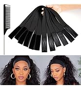 Lace Melting Band - 6Pcs Wig Bands for Keeping Wigs in Place 3.5CM Edge Wrap to Lay Edges 60CM El...