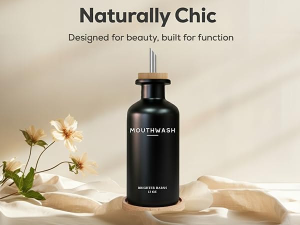 Naturally Chic - Boho Mouthwash Dispenser - Mobile