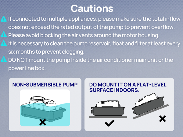 hvac condensate pump