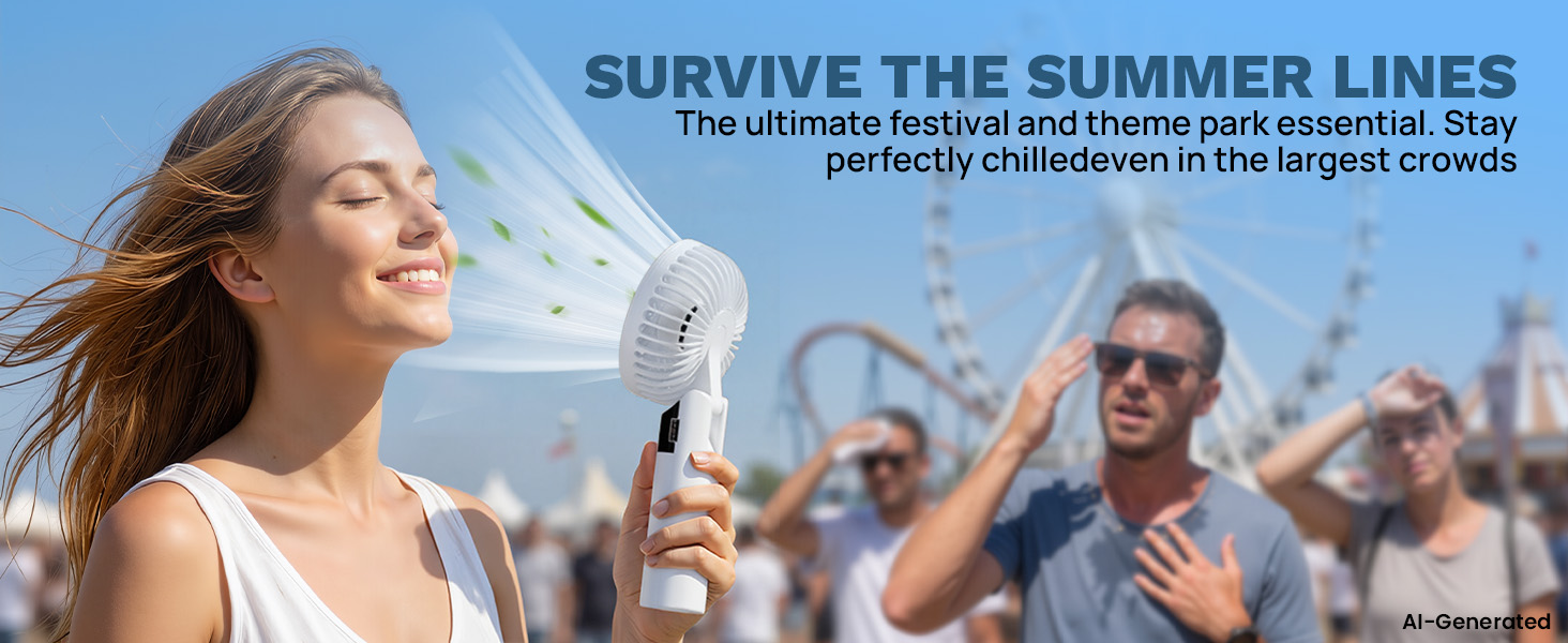 Handheld Fan Rechargeable