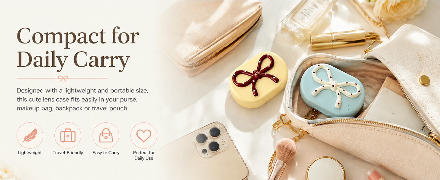 Travel Contact Lens Case