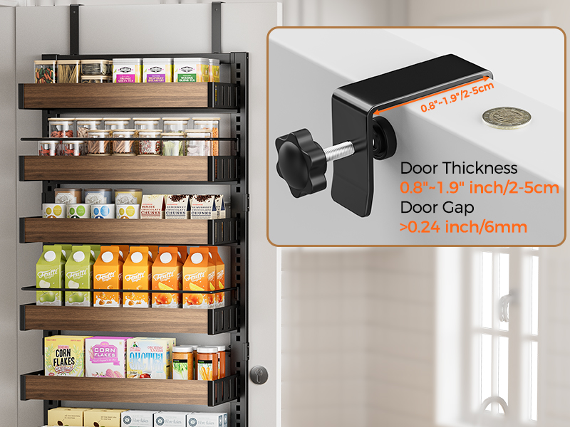 Over the Door Pantry Organizer