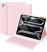 FUWANG Keyboard Case for iPad Pro 13 Inch (M4) 2024, Magnetic Detachable for iPad Pro 13 inch Cas...