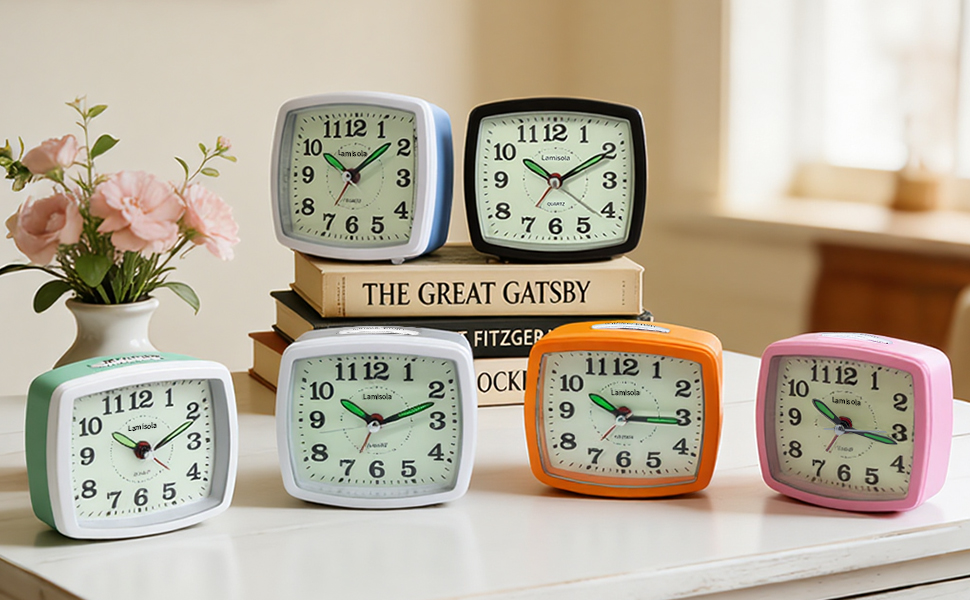 analog alarm clock