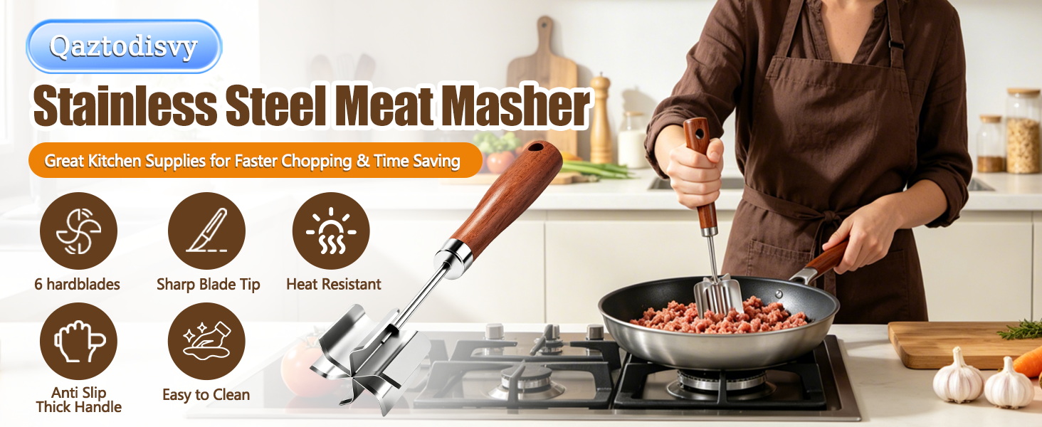 Stainless Steel Meat Chopper
