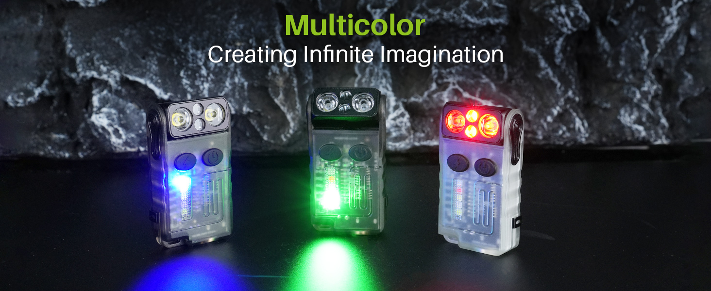 multifunctional rechargeable flashlight